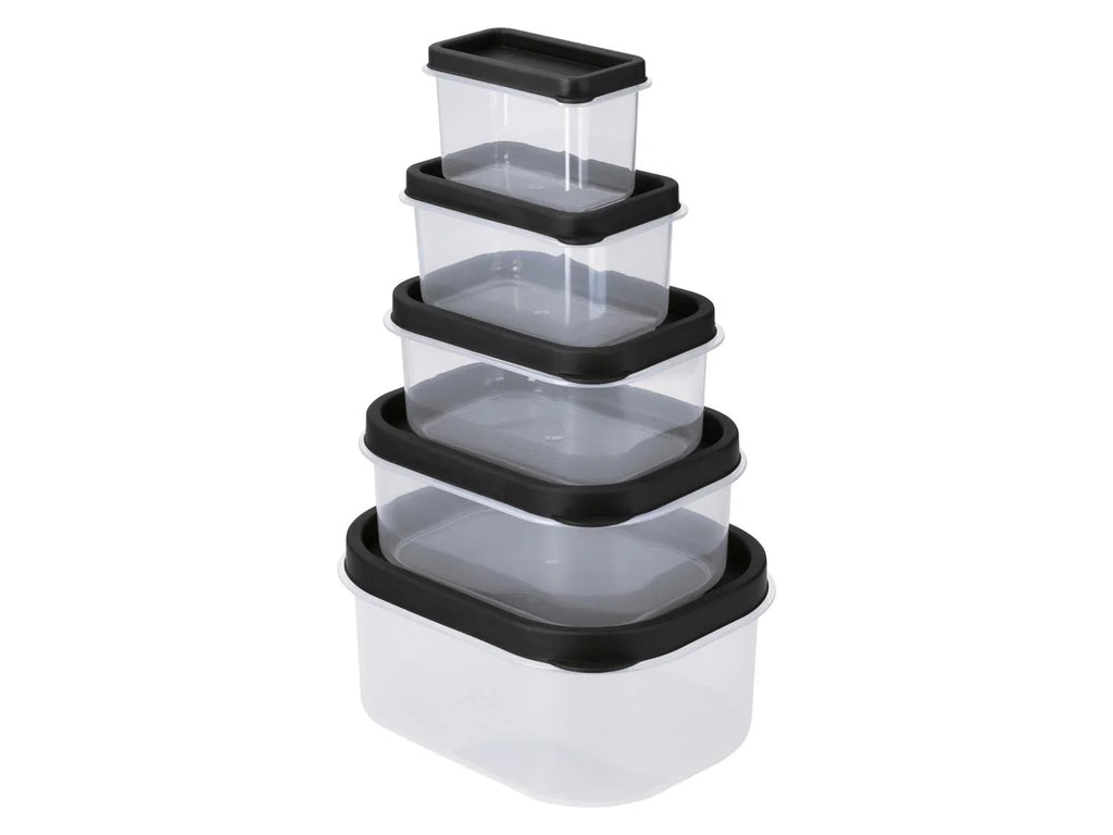 SILVERCREST Set de 5 botes de conservation
