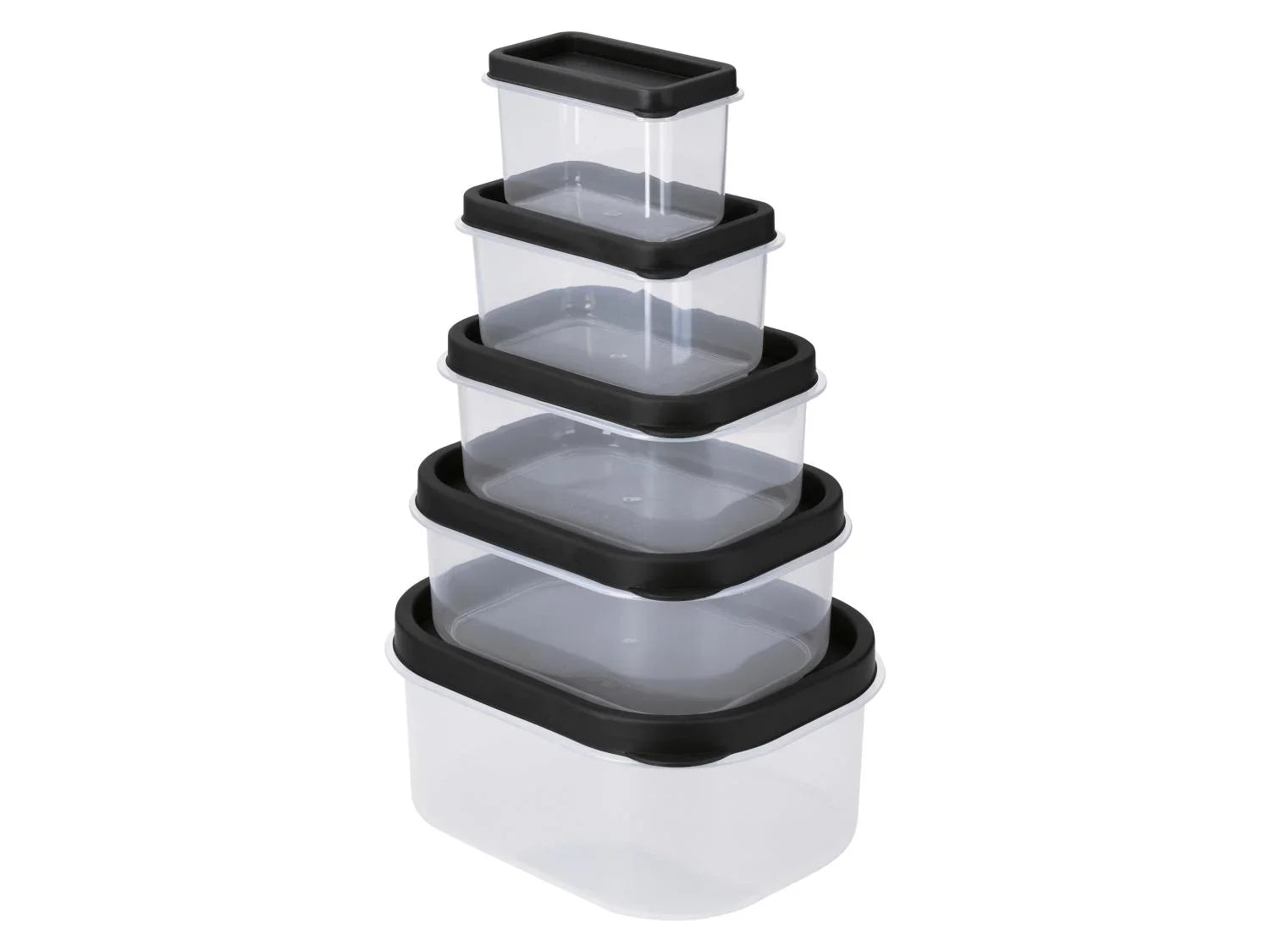 SILVERCREST Set de 5 botes de conservation