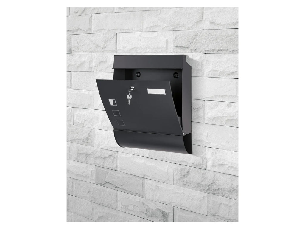 LIVARNO home Bote aux lettres en acier inoxydable