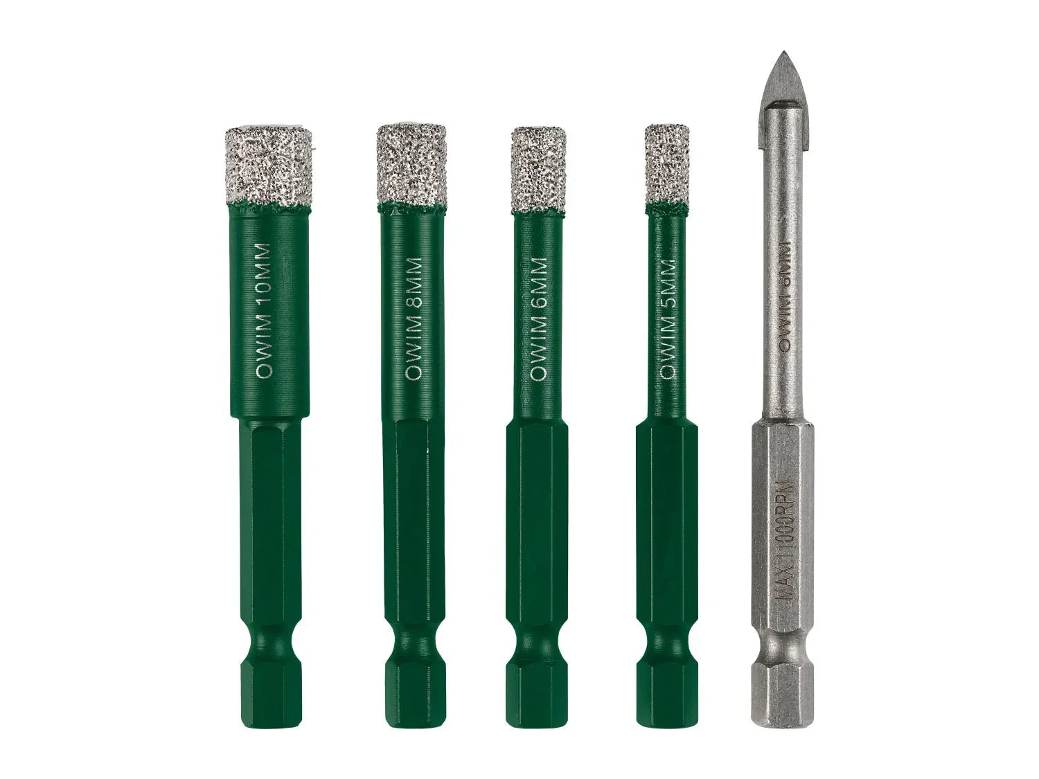 PARKSIDE Set de forets diamants pour carrelage