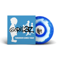 GORILLAZ - TOMORROW COMES TODAY - BLUE & WHITE COLOR - VINYL EP