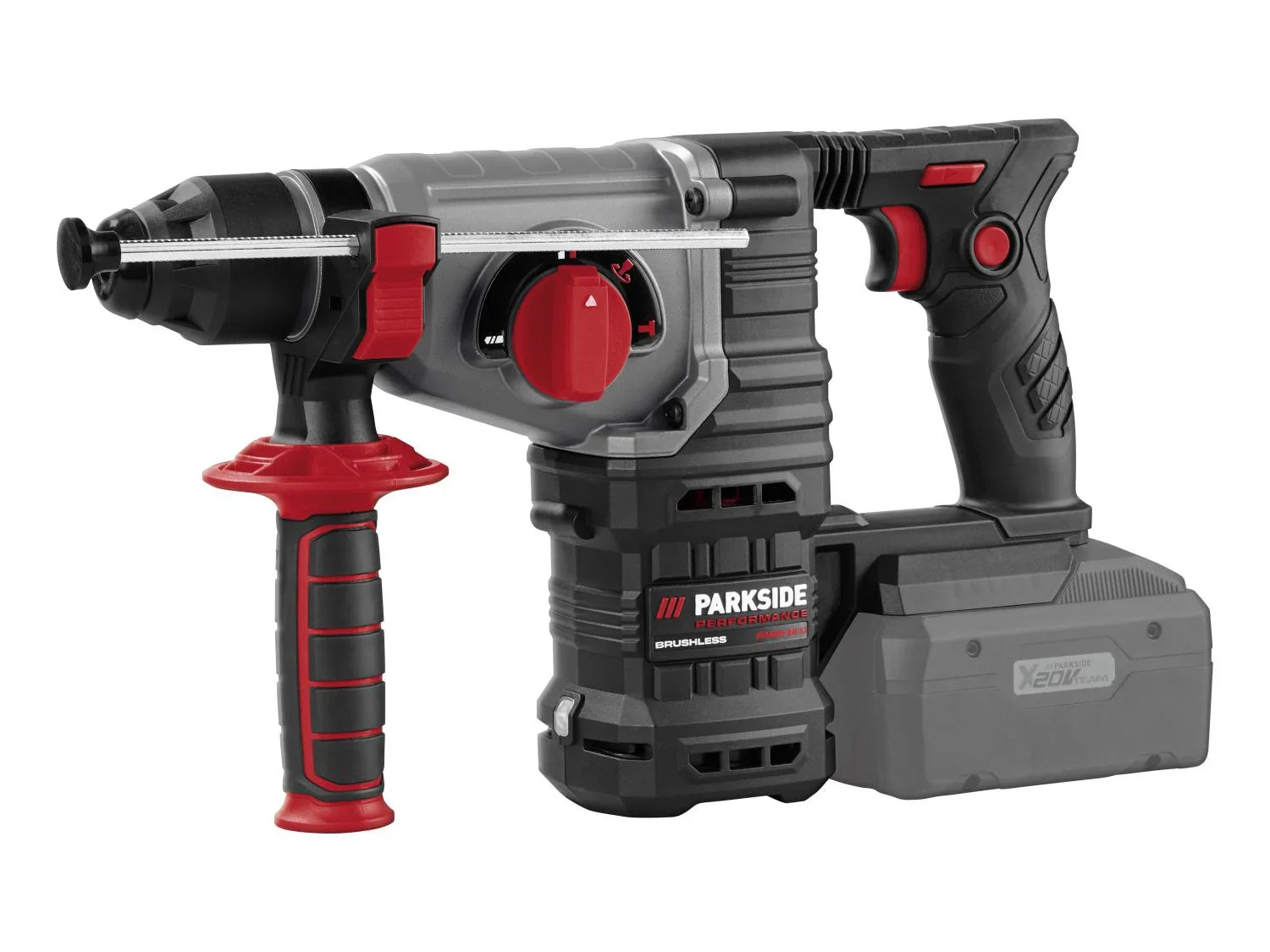 PARKSIDE PERFORMANCE Perforateur-burineur sans fil PPAKH 20-Li A1, 1,9 J, 20 V