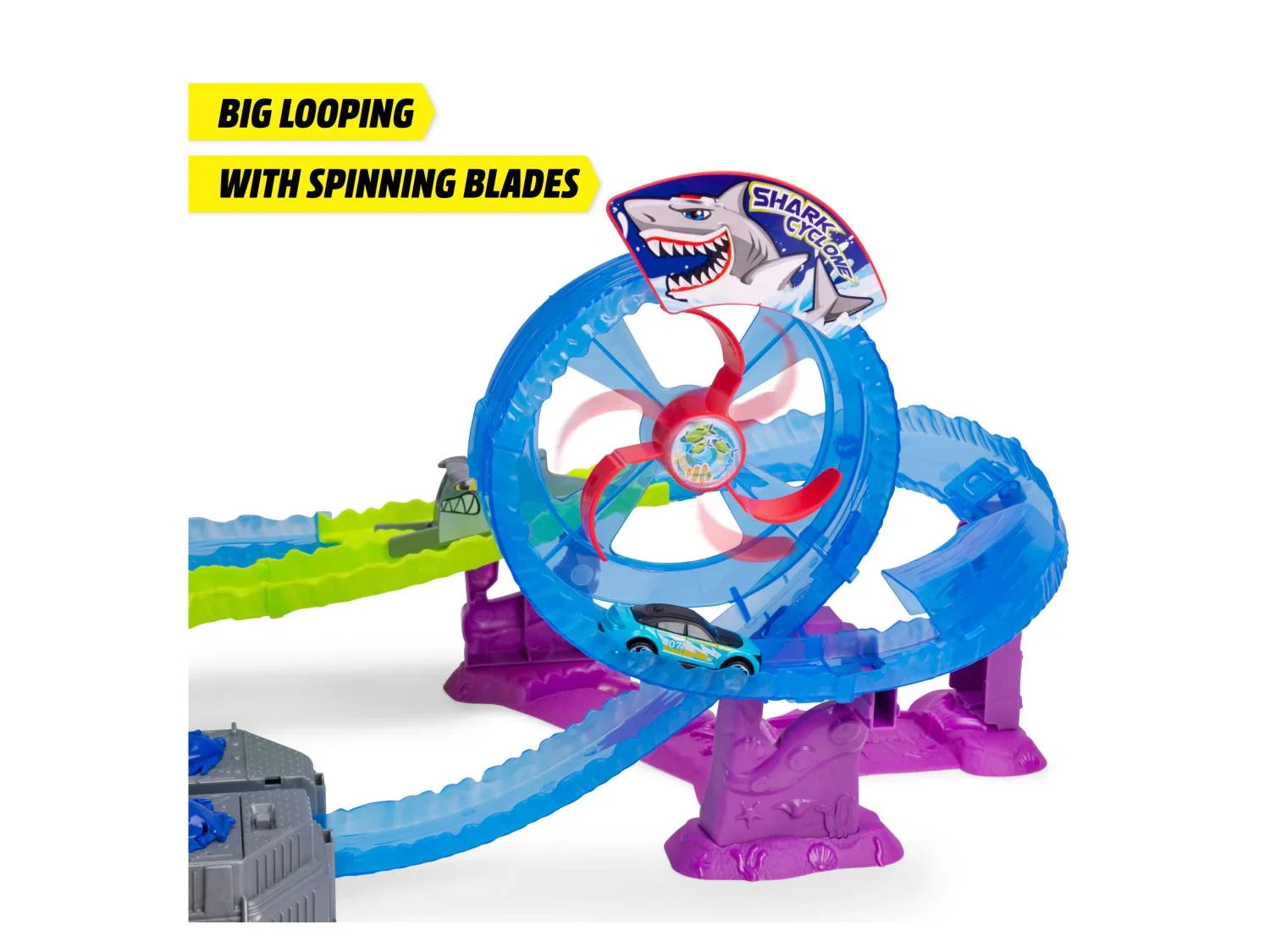DICKIE Circuit de course White Shark