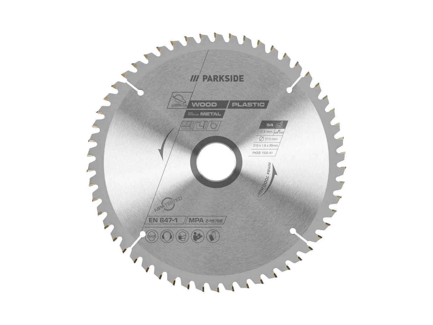 PARKSIDE Lame de scie circulaire PKSB 1500 A1