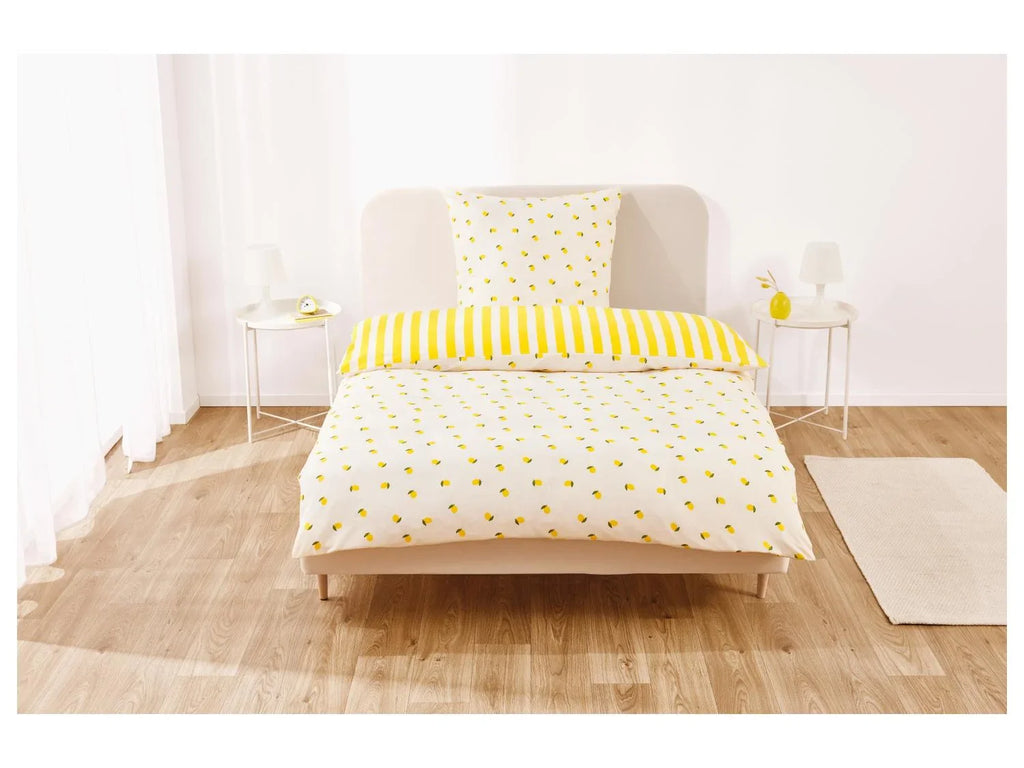 LIVARNO home Parure de lit en microfibre satine, 140 x 200 cm