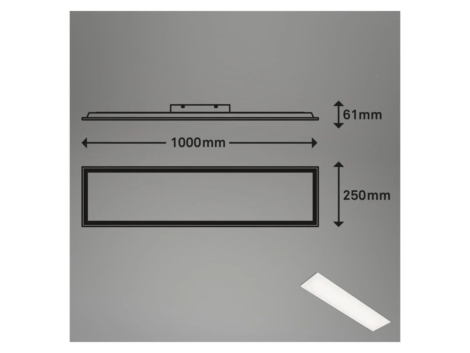 Briloner Panneau LED de plafond