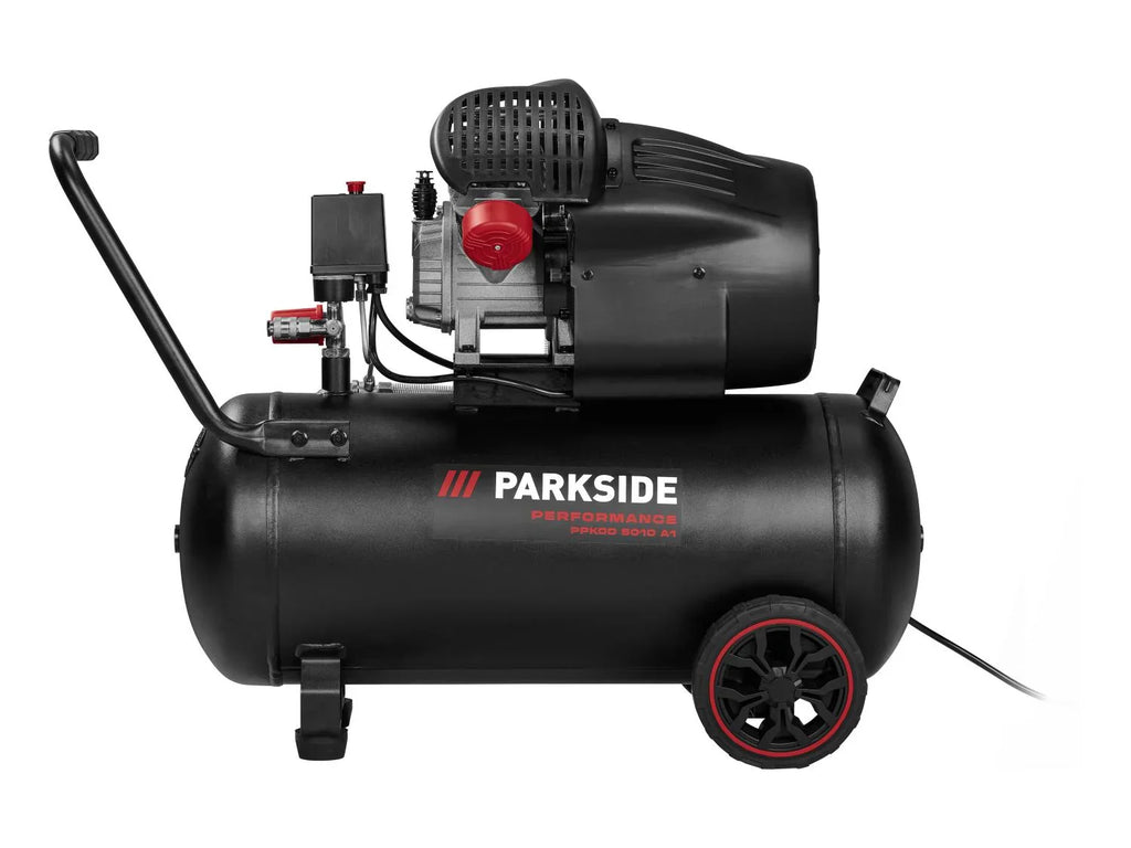 PARKSIDE PERFORMANCE Compresseur  double cylindre PPKOD 5010 A1, 10 bar, 50 L, 2200 W
