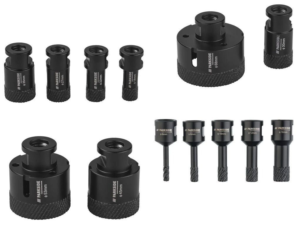 PARKSIDE PERFORMANCE Set de trpans diamant