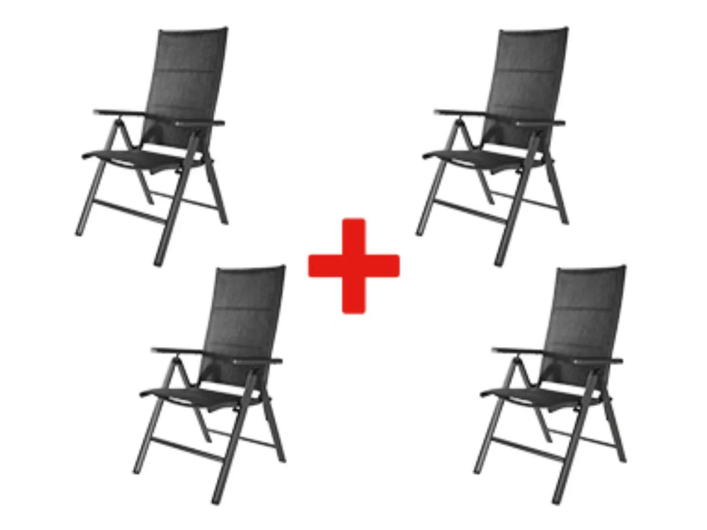 LIVARNO home Lot de 4 chaises hautes TORONTO