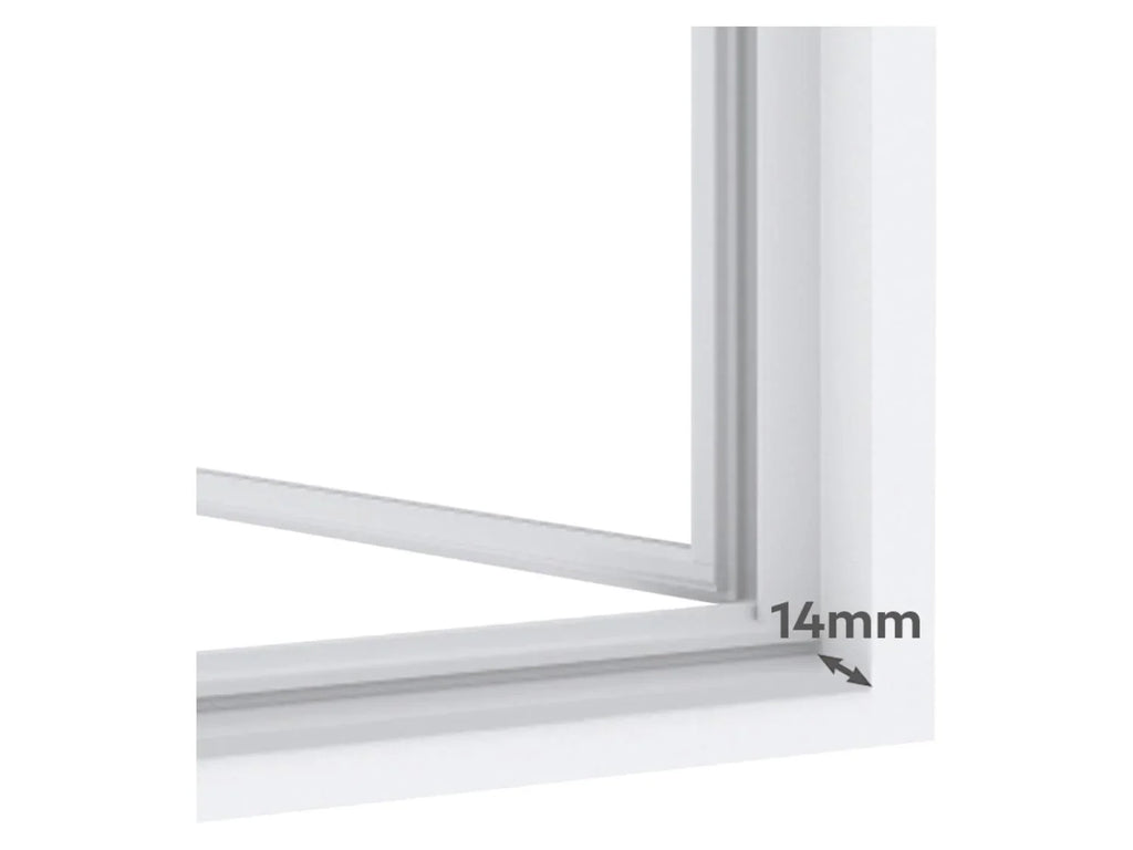 LIVARNO Porte moustiquaire en aluminium, 1 x 2,1 m