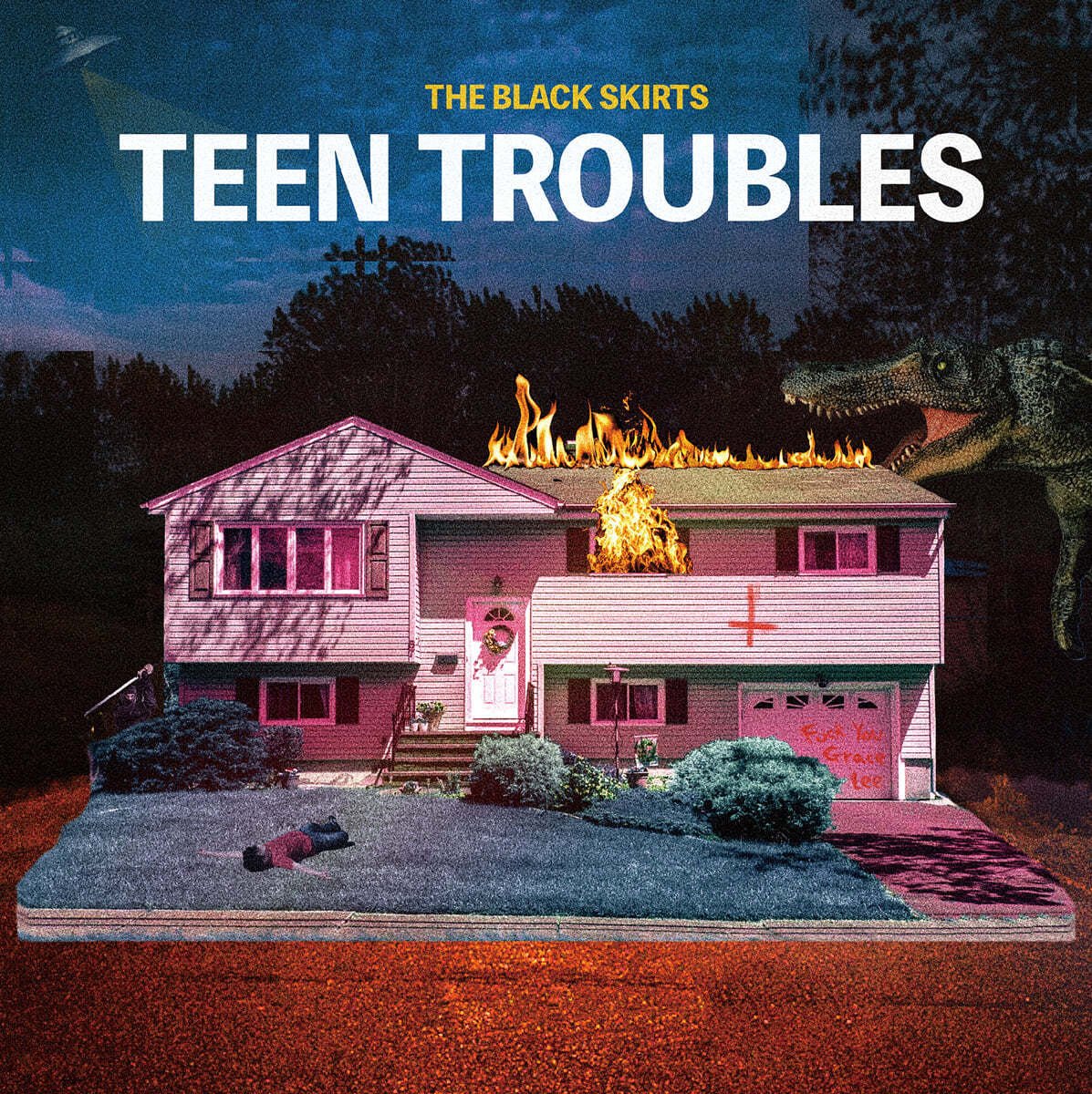 THE BLACK SKIRTS - Part.3 [TEEN TROUBLES] EMERALD GREEN TRANSPARENT 2LP