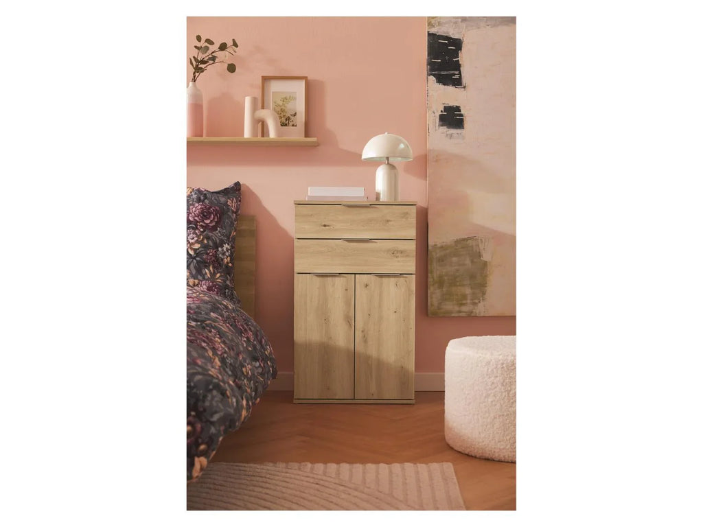 LIVARNO home Meuble bas, 57,6 x 94,8 x 32,9 cm, imitation chne