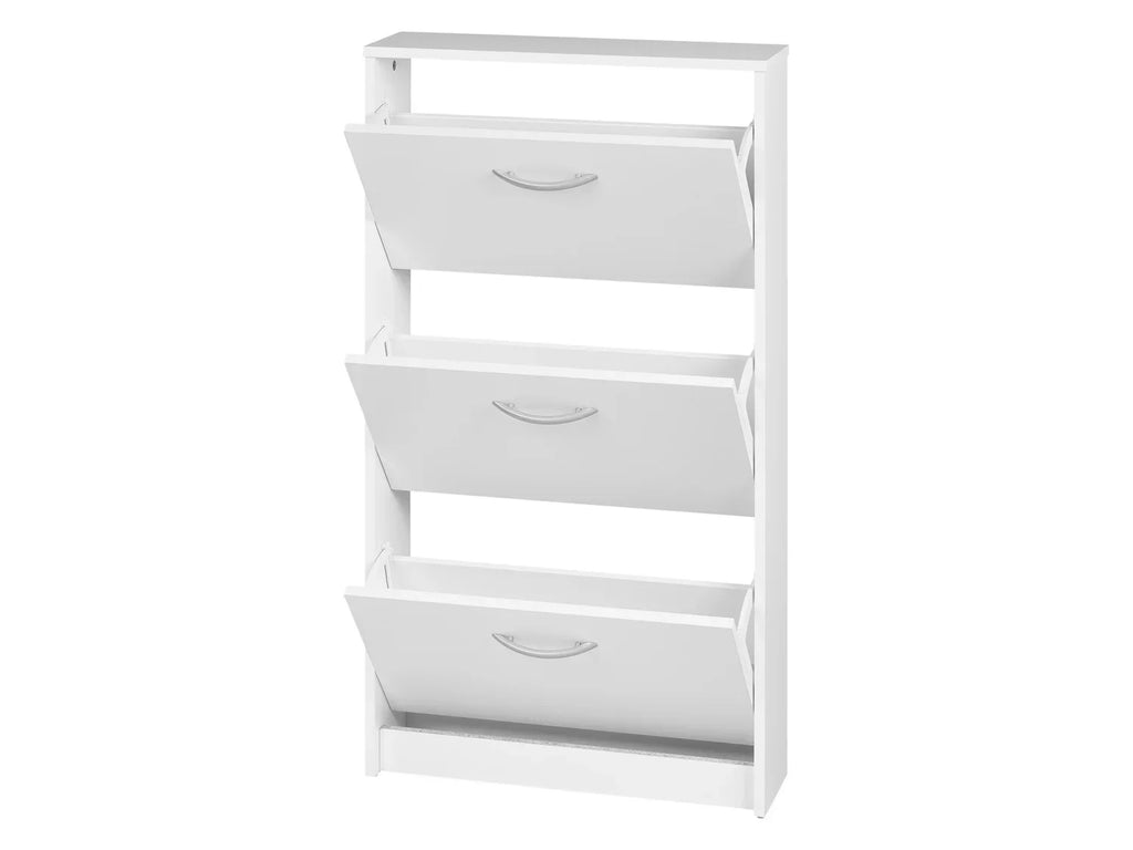 LIVARNO home Meuble  chaussures, 58,5 x 104,7 x 17 cm, blanc
