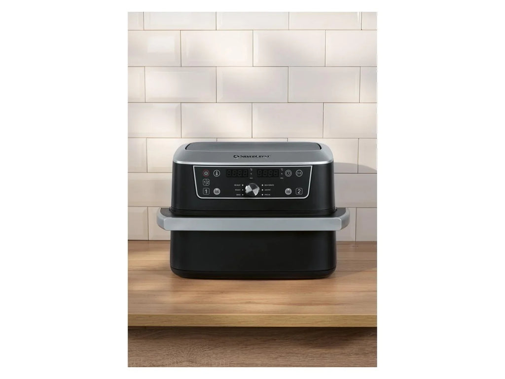 SILVERCREST Friteuse  air chaud double compartiment