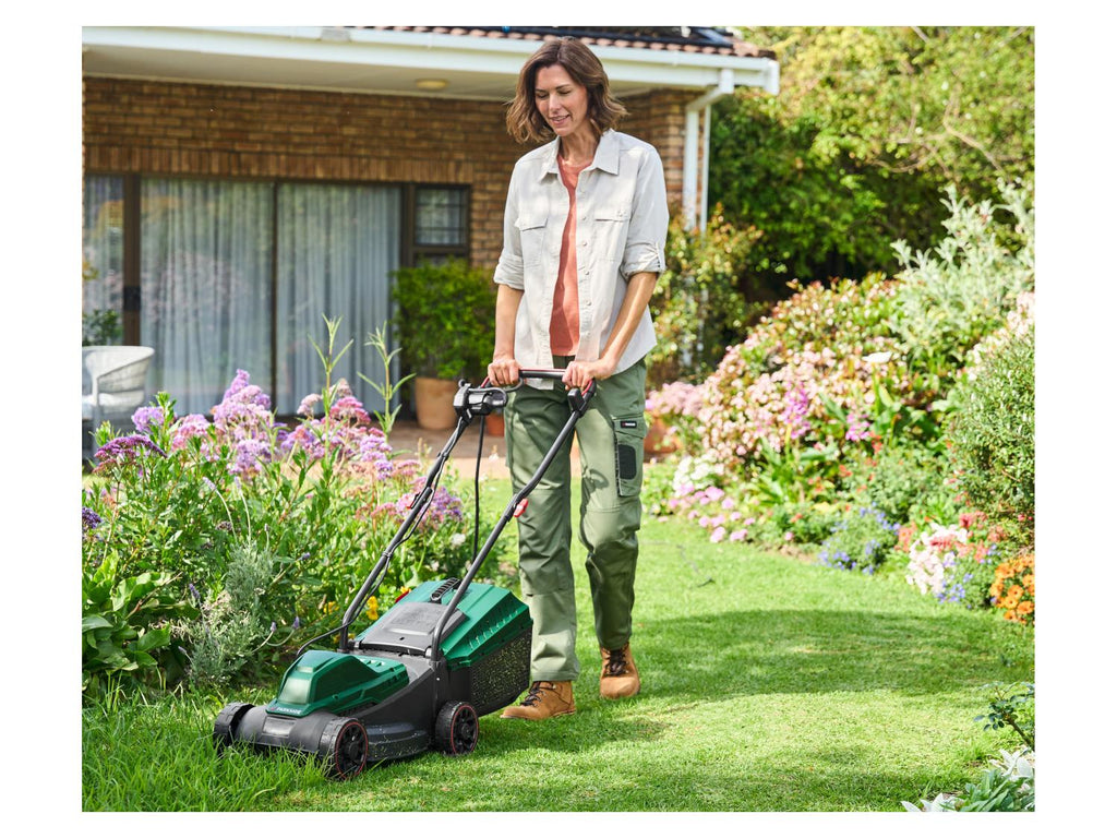 PARKSIDE Tondeuse  gazon lectrique PERM 1300 A1, 250 m, 27 L, 1300 W