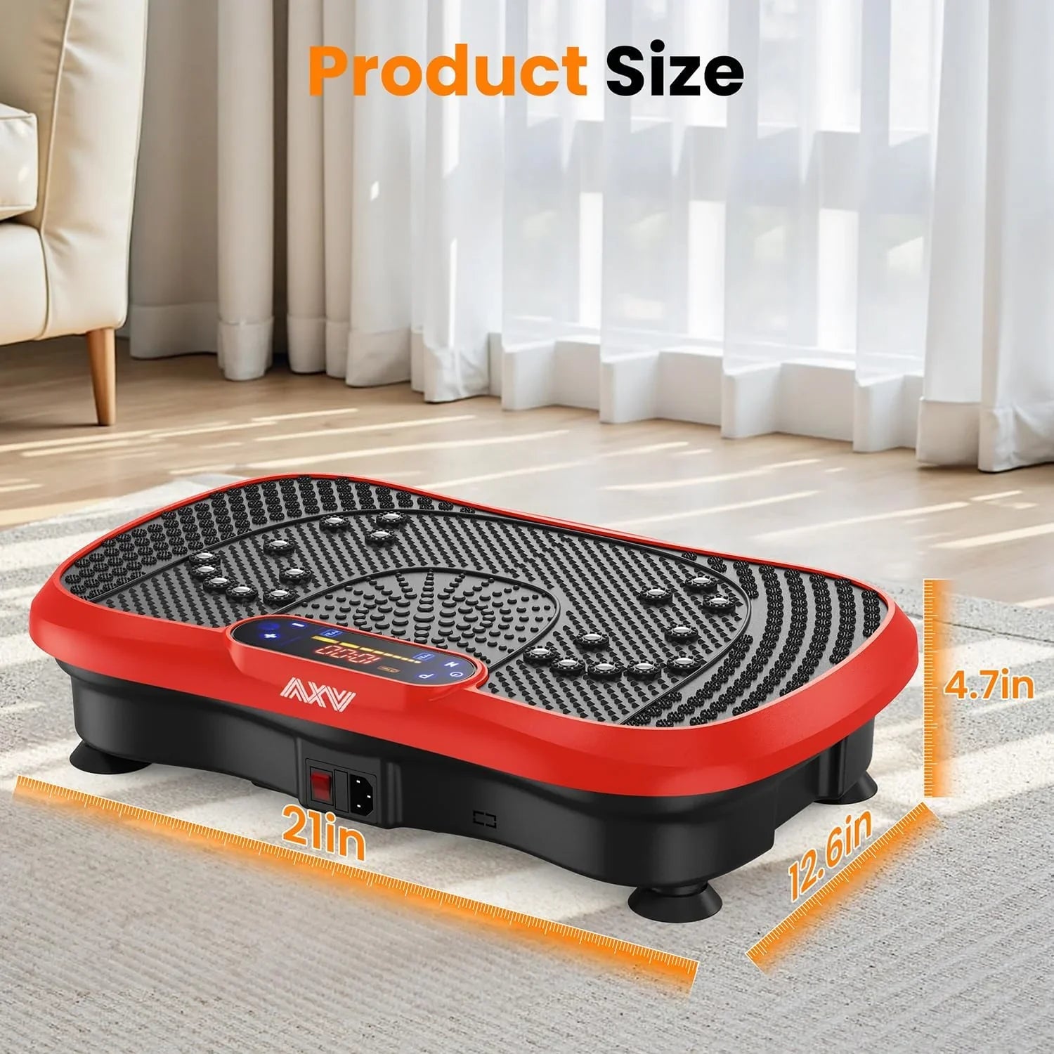 AXV Vibration Plate Fitness Platform Trainer Suitable for men and women to lose weight
