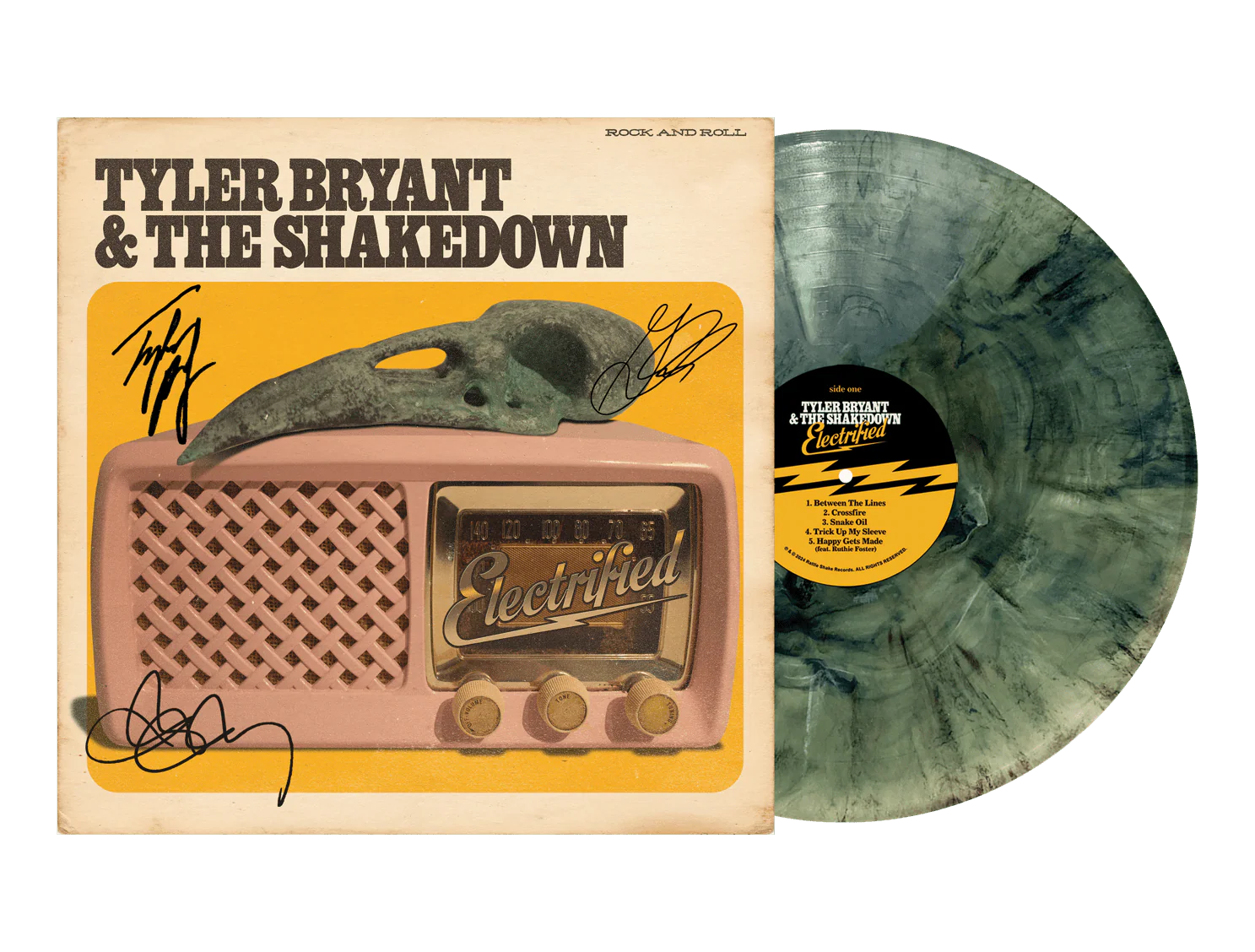 Tyler Bryant and The Shakedown - Autographed Electrified Vinyl LP