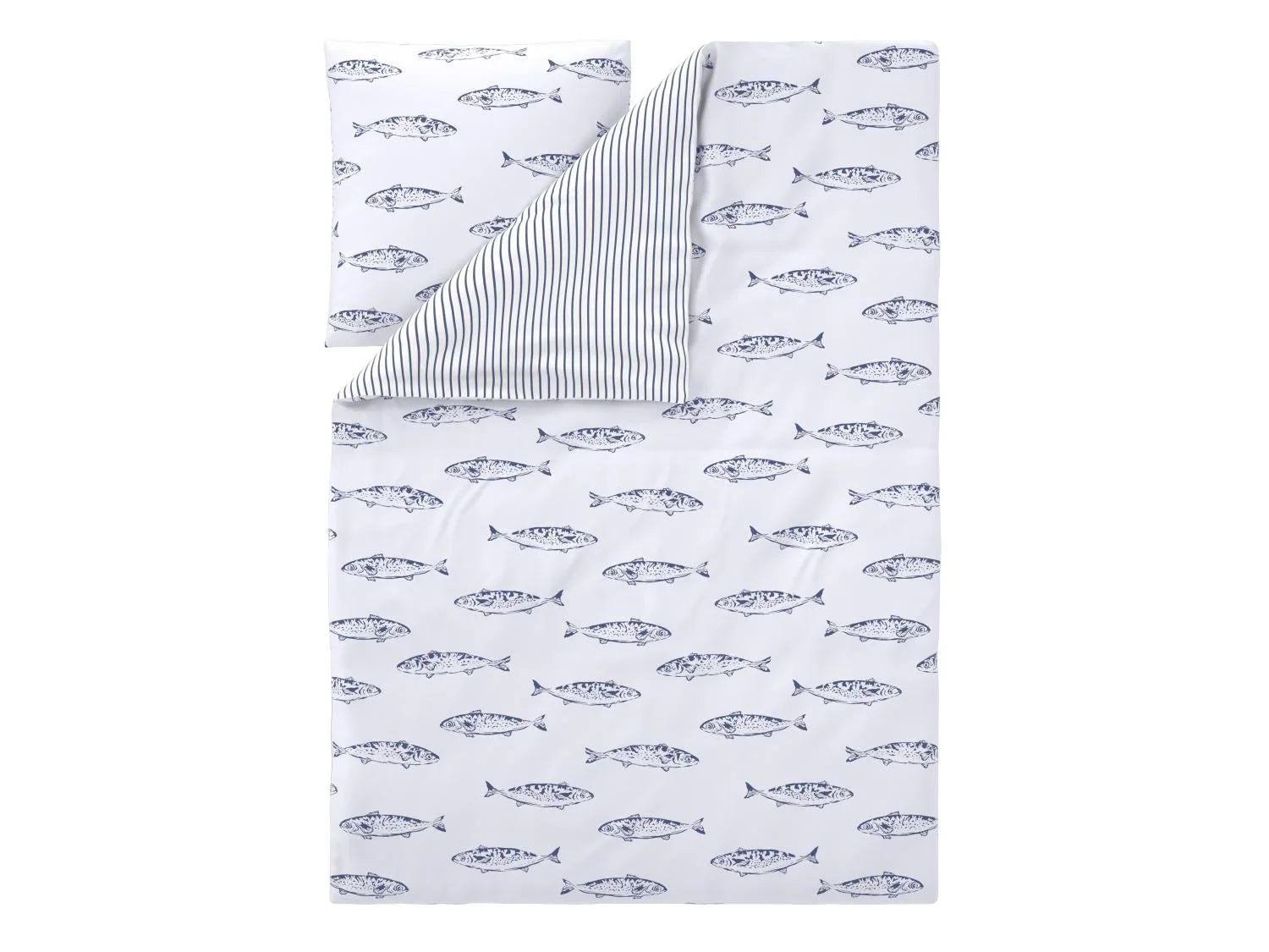 LIVARNO Parure de lit en coton mlang, 140 x 200 cm
