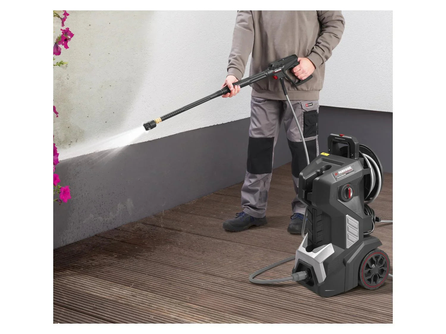 PARKSIDE PERFORMANCE Nettoyeur haute pression PHDP 180 D3, 150 bar, 3000 W