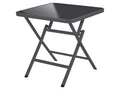 LIVARNO Table en aluminium Houston / Toronto, 70 x 70 x 70 cm