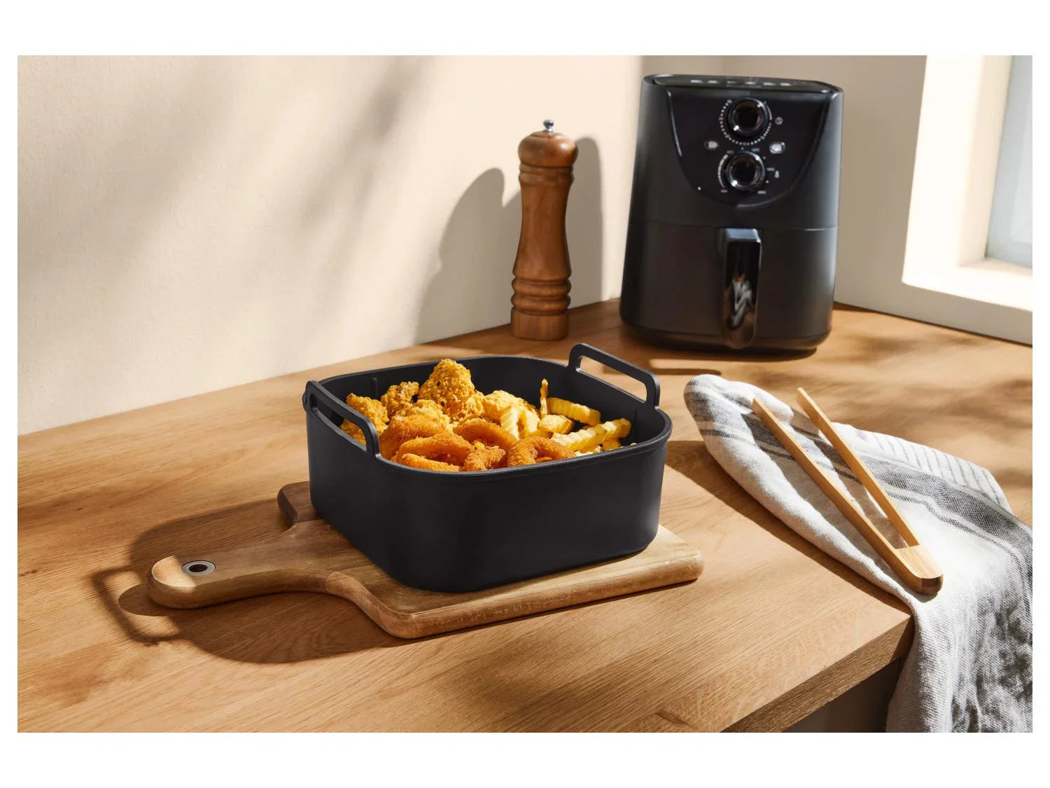 SILVERCREST Moule en silicone pour friteuse  air chaud