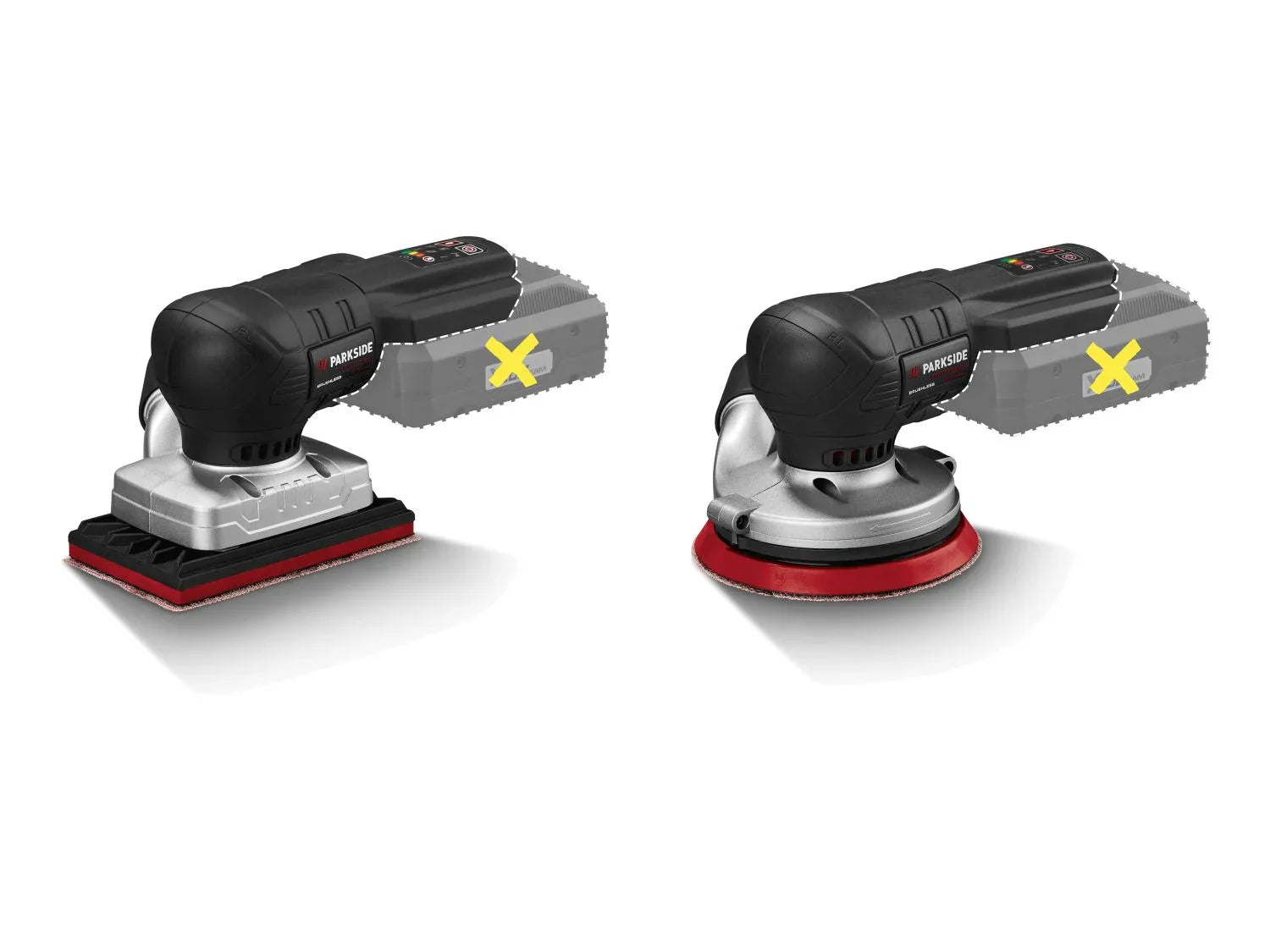 PARKSIDE PERFORMANCE Ponceuse vibrante sans fil PAMSP 20-Li A1