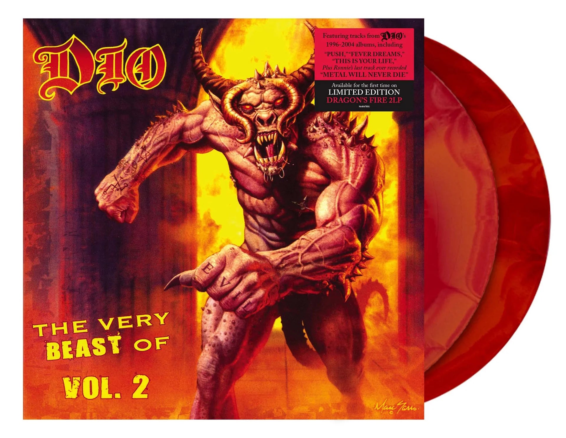 DIO - VERY BEAST OF DIO VOL 2 Vinyl LP