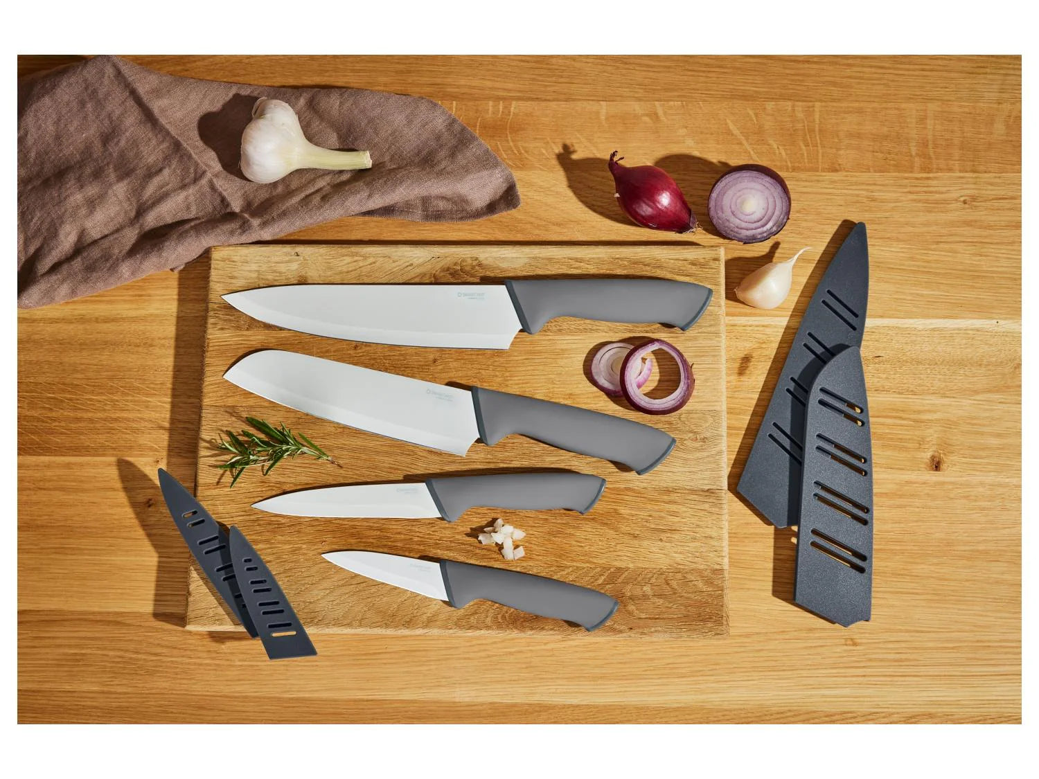 SILVERCREST Set de 4 couteaux de cuisine