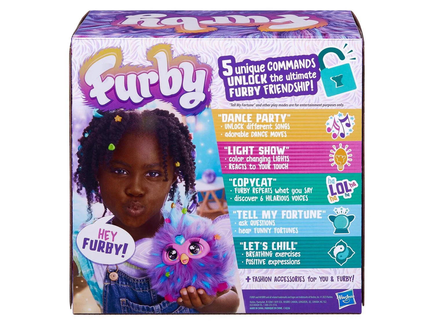 Hasbro Furby interactif, 5 modes