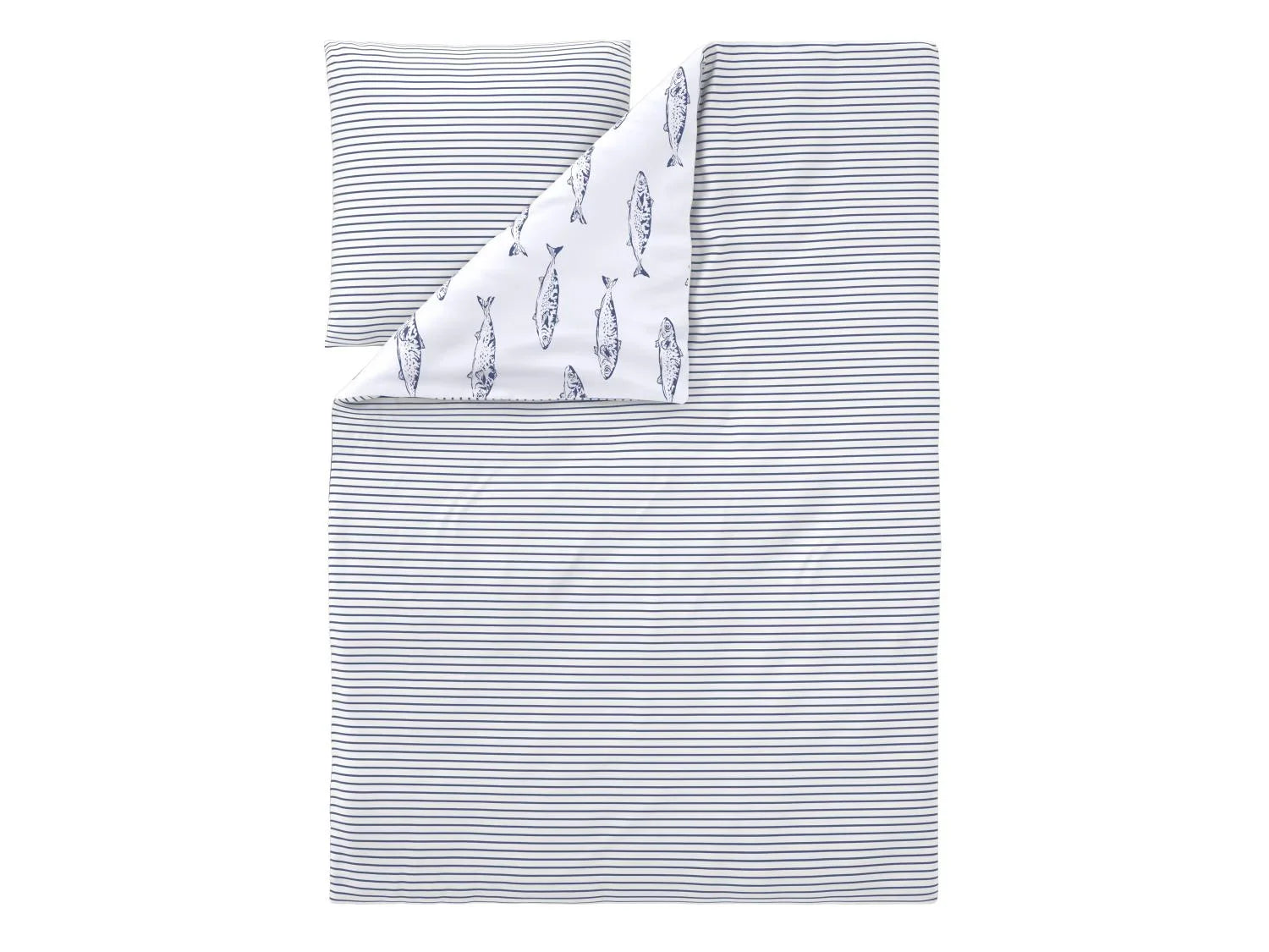 LIVARNO Parure de lit en coton mlang, 140 x 200 cm