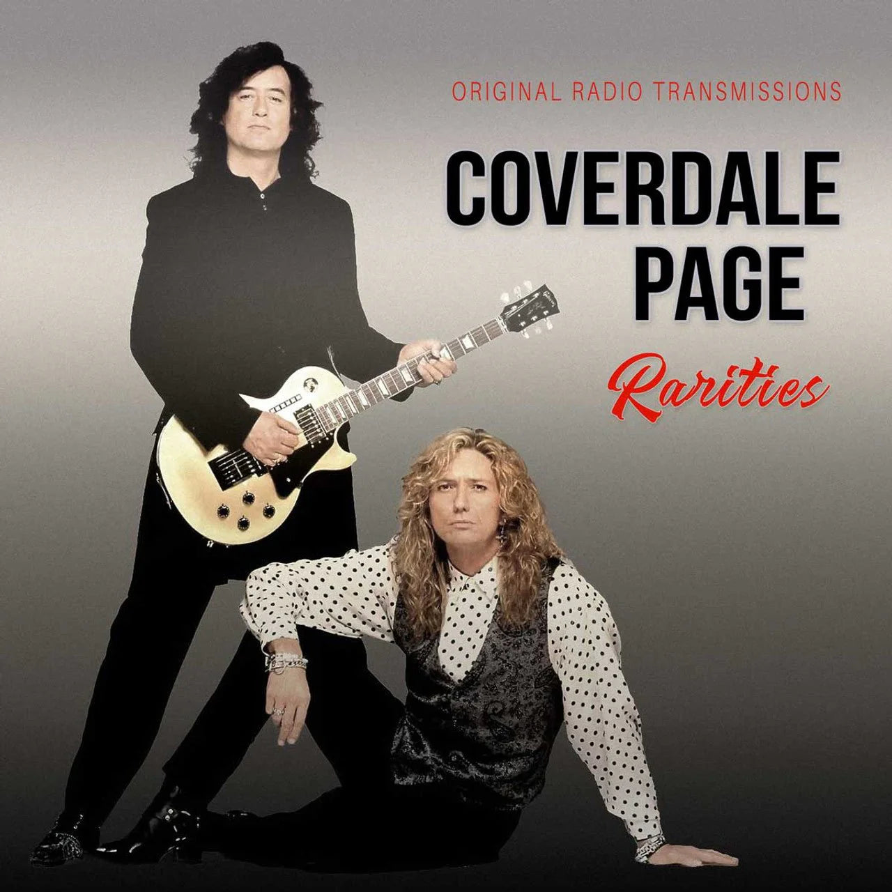 David Coverdale & Jimmy Page Rarities LP White Vinyl LP
