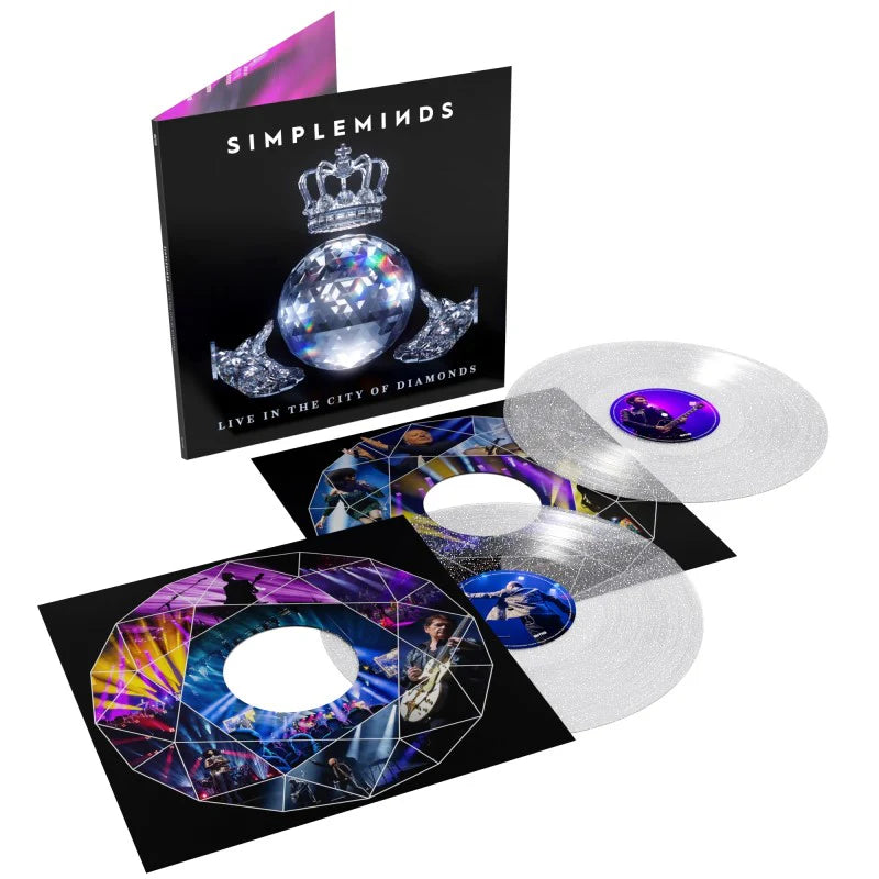 SIMPLE MINDS - LIVE IN THE CITY OF DIAMONDS Vinyl LP