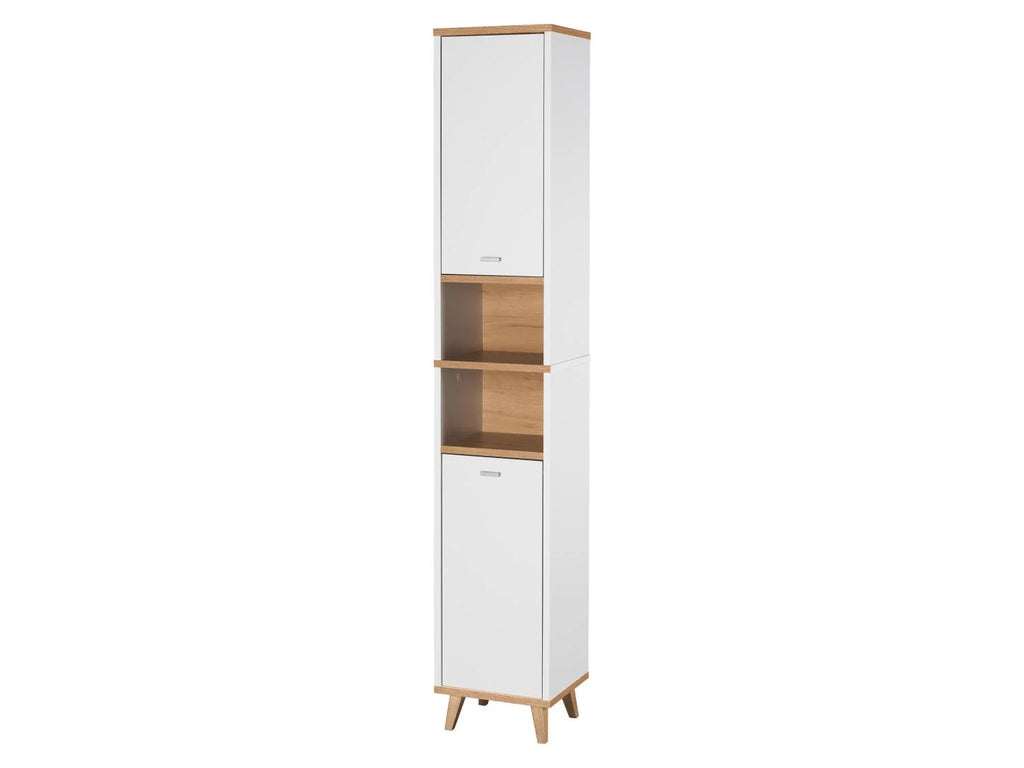 LIVARNO Colonne de salle de bains Corfu, 32 x 180 x 28 cm, blanc/imitation chne