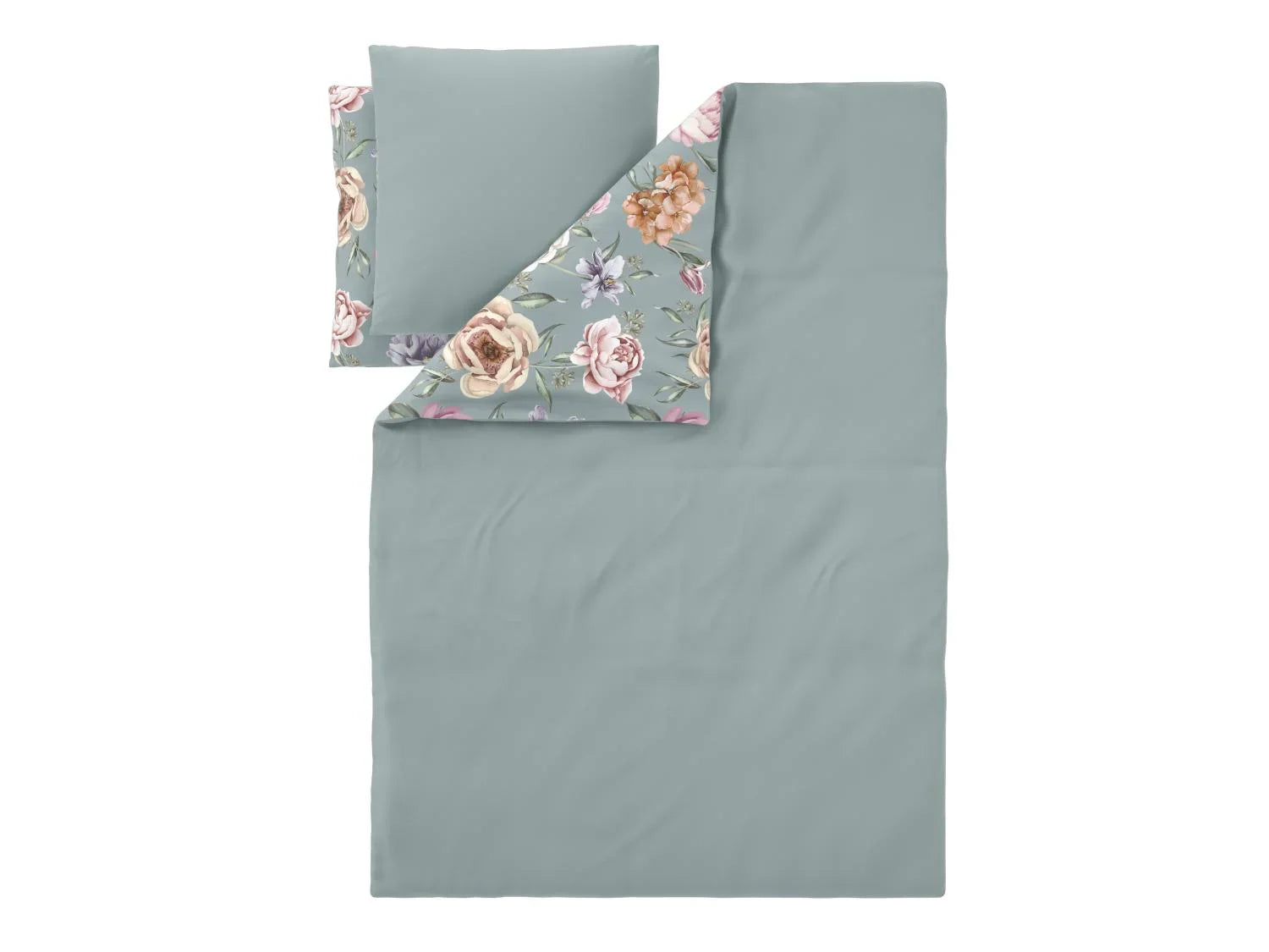 LIVARNO Parure de lit double face en satin microfibre, 260 x 240 cm