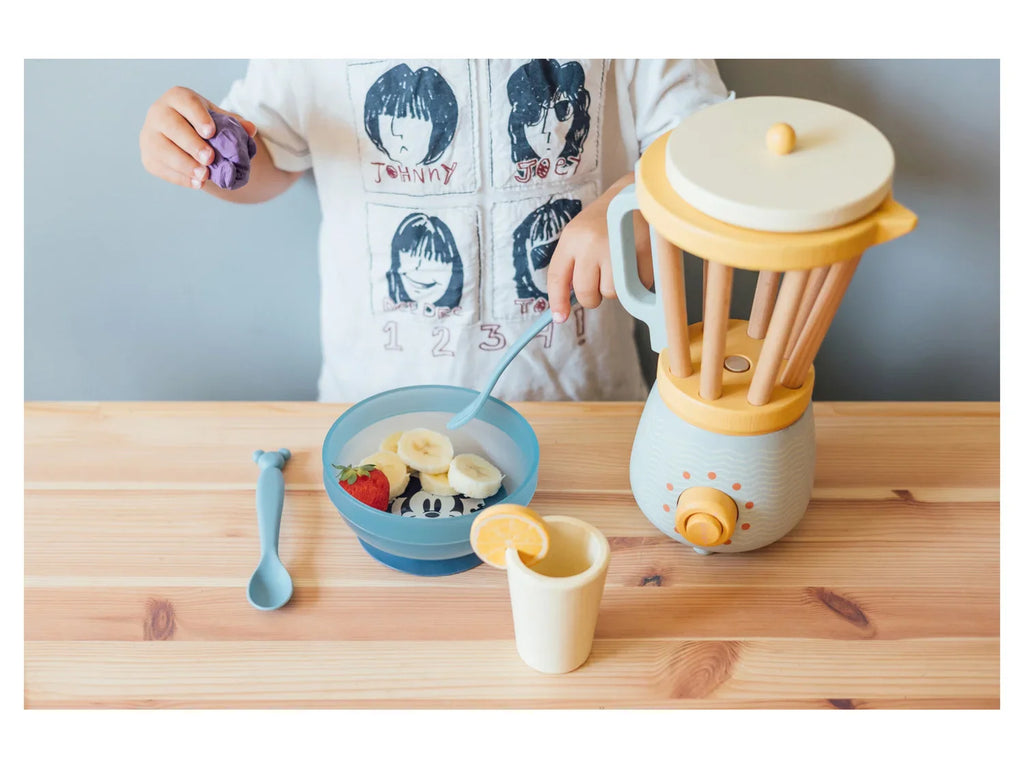 Set de vaisselle en silicone pour bb