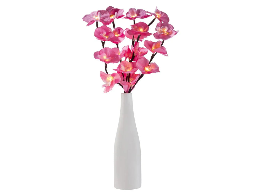 LIVARNO Vase dcoratif avec branches lumineuses LED