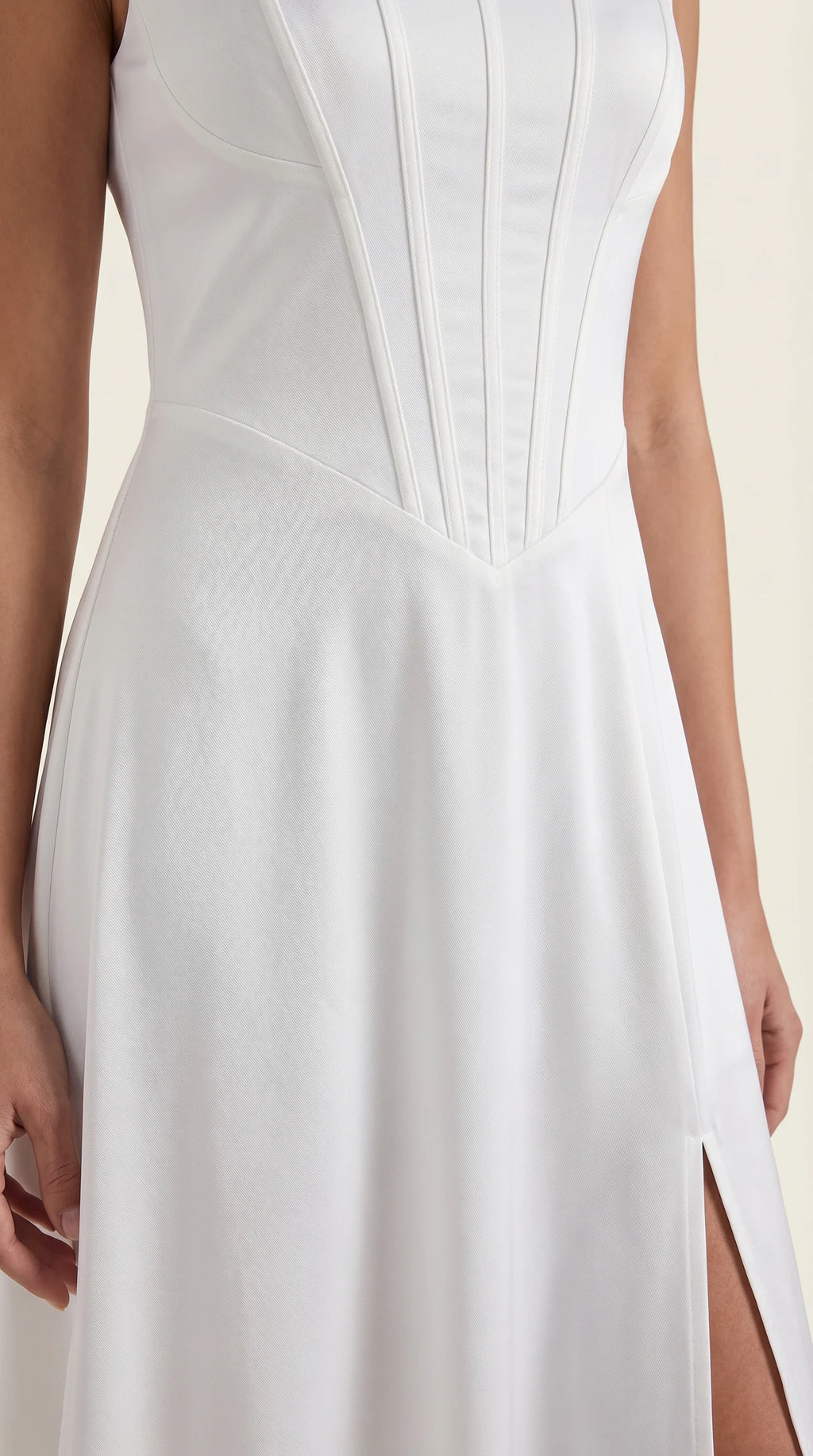 Robe corset midi femme tenue invité mariage