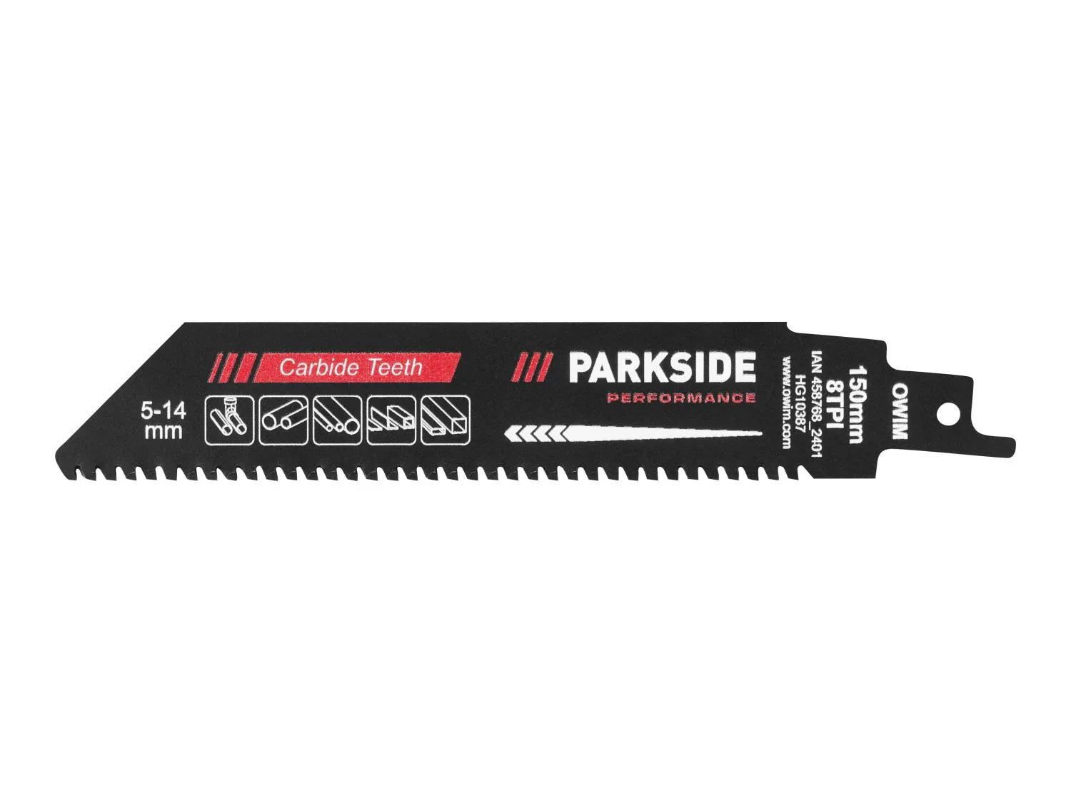 PARKSIDE PERFORMANCE Lame de scie sabre