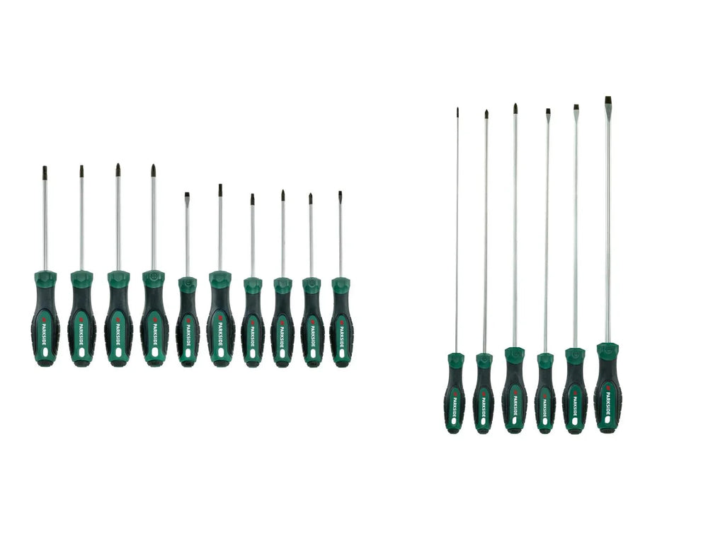 PARKSIDE Set de tournevis, 6 ou 10 pices