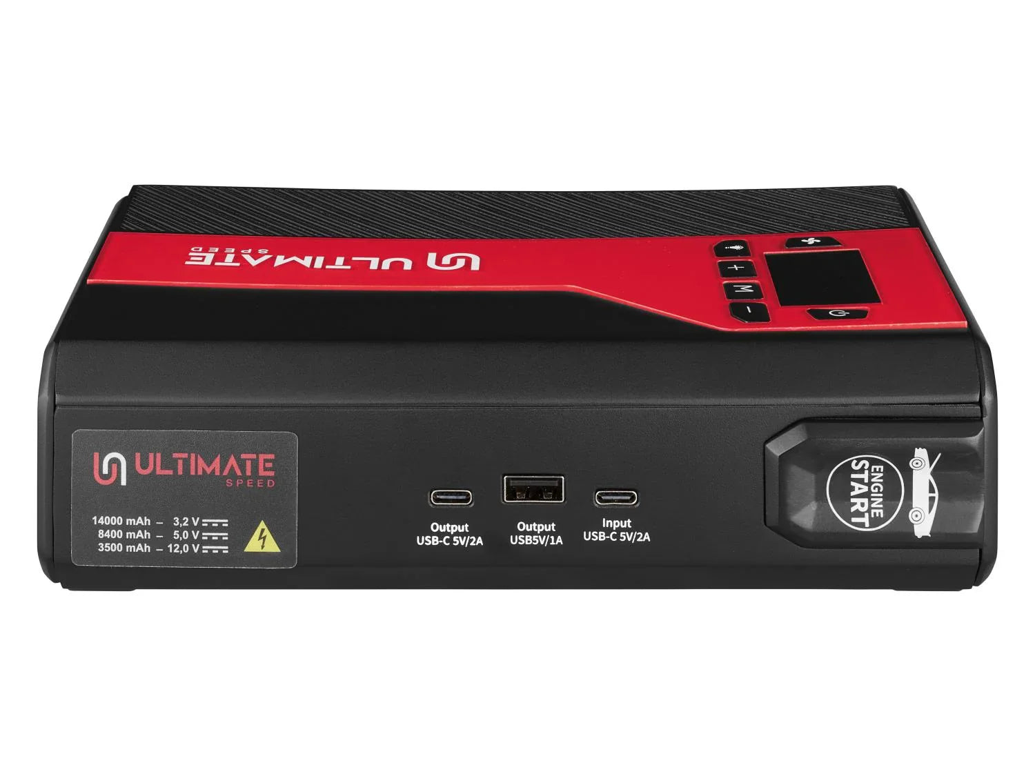 ULTIMATE SPEED Batterie externe Powerbank avec compresseur UPK 10 H5 / MPPK 10 H5
