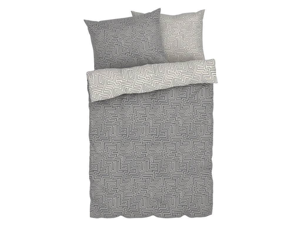 LIVARNO home Parure de lit en satin microfibre, 240 x 220 cm