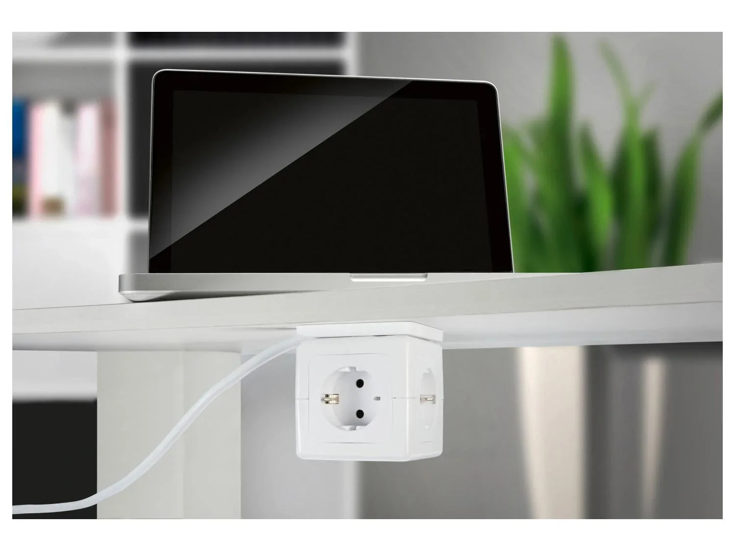TRONIC Multiprise cube avec ports USB