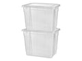 W5 Botes de rangement avec couvercle, 20 l