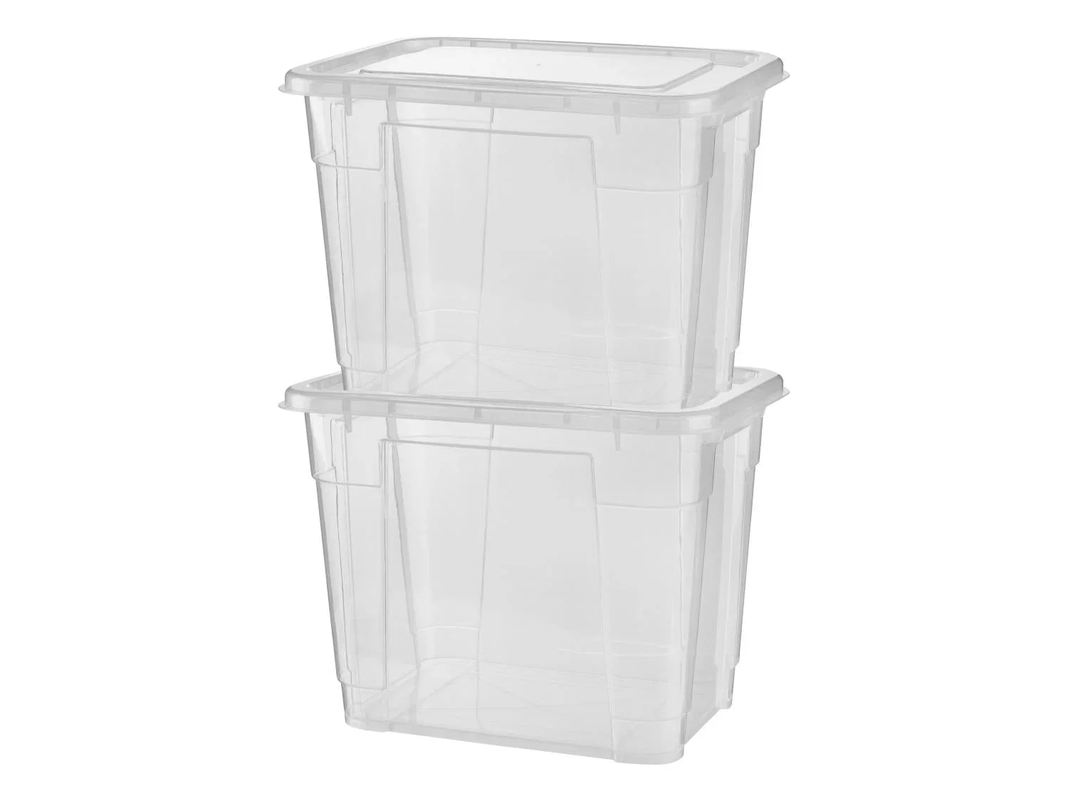 W5 Botes de rangement avec couvercle, 20 l