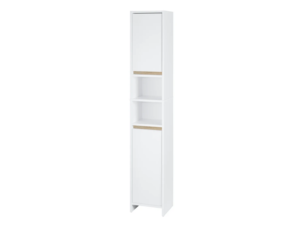 LIVARNO home Armoire de toilette haute Oslo, 32 x 180 x 28 cm, blanche