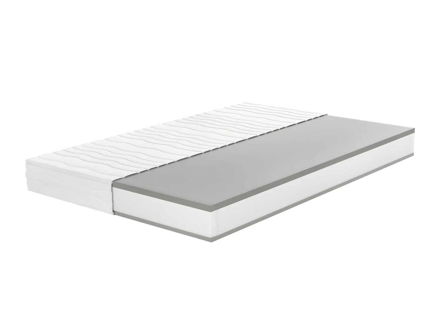 LIVARNO home Matelas 7 zones  ressorts ensachs, H2, 140 x 190 cm