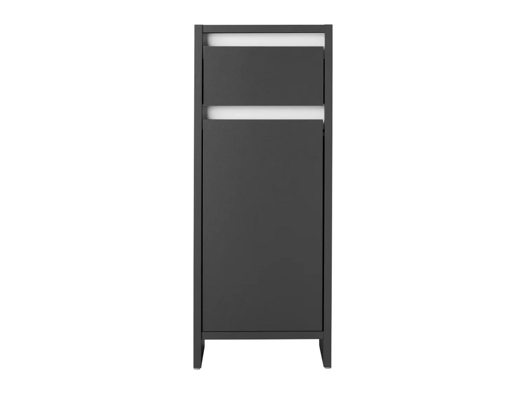 LIVARNO home Armoire latrale de salle de bains Oslo, 32 x 80 x 28 cm, noire