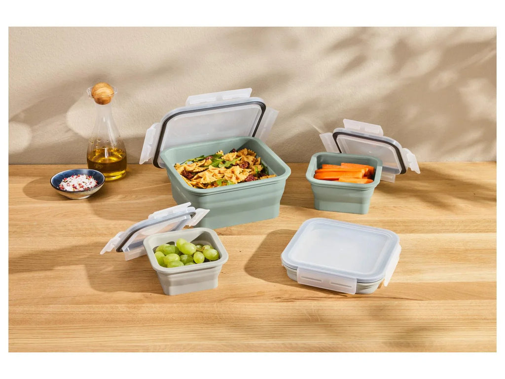 SILVERCREST Set de botes de conservation ou Bote repas pliable