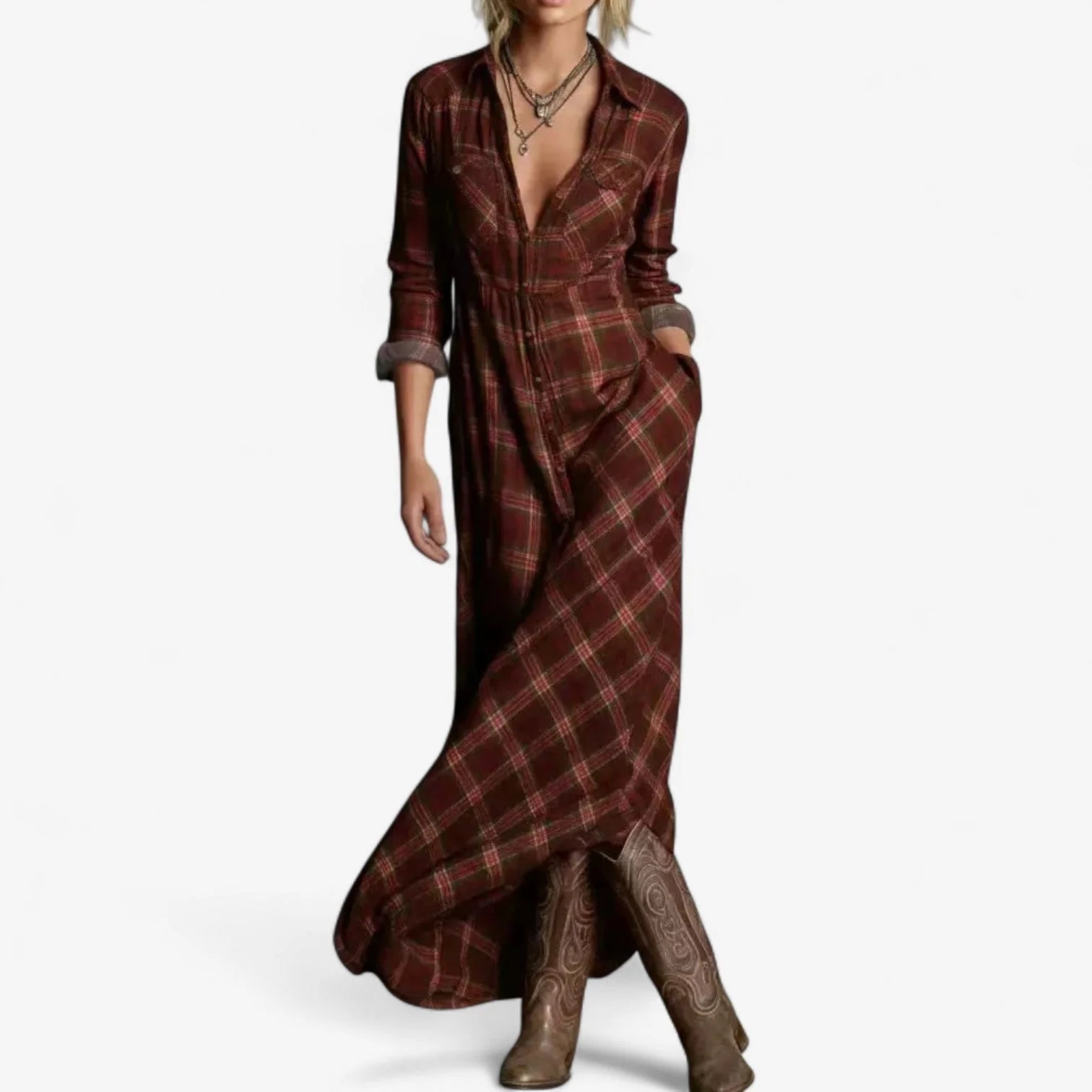 Cécile™ Maxi Chemise Intemporelle