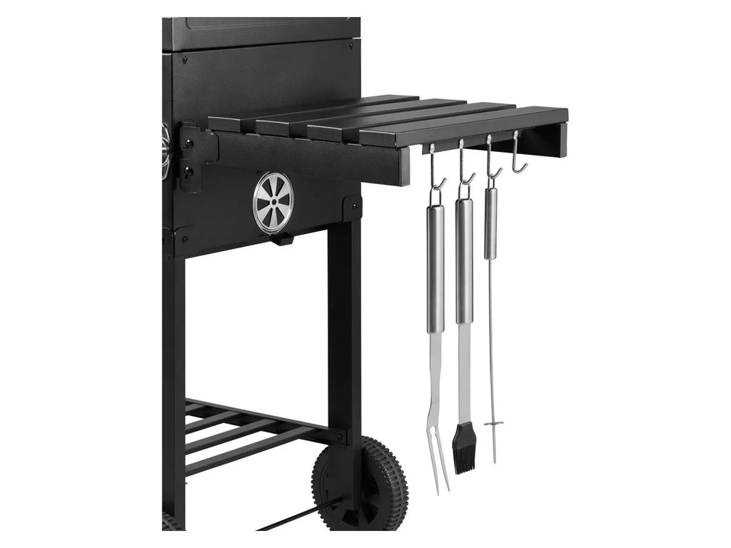 GRILLMEISTER Barbecue confort  charbon de bois, 56,5 x 40,5 cm